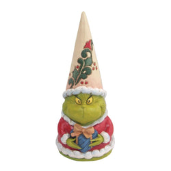 Grinch Gnome Holding Present  - Country N More Gifts