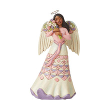 A Bouquet of Love for Mom - Angel Holding Flowers (AA)