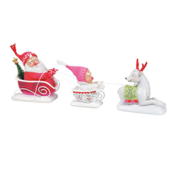 Sleigh Away Gnome  - Country N More Gifts