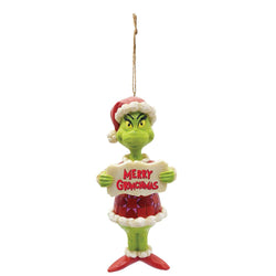 Merry Grinchmas Grinch Ornament  - Country N More Gifts