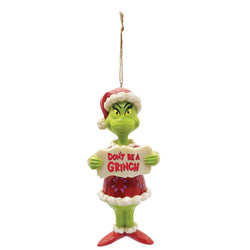 Don’t Be a Grinch Ornament  - Country N More Gifts
