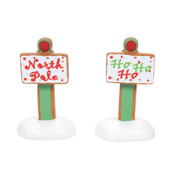 Gingerbread Christmas Signs Set of 2  - Country N More Gifts