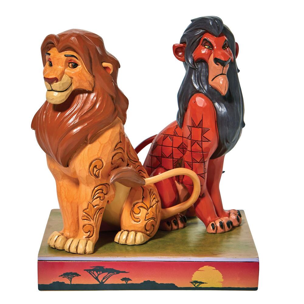 NO BOX - Proud and Petulant - Simba and Scar - Country N More Gifts