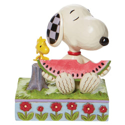 A Summer Snack - Snoopy Watermelon  - Country N More Gifts