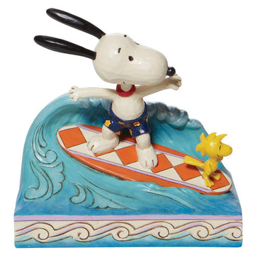 Cowabunga - Snoopy & Woodstock Surfing  - Country N More Gifts