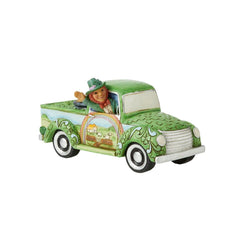 Truckload Of Luck - Leprechaun in Green Truck  - Country N More Gifts