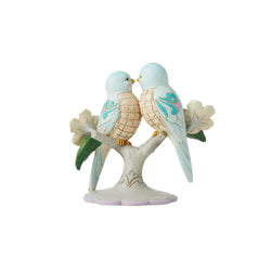 Perfect Harmony - Lovebirds on Floral Branches  - Country N More Gifts