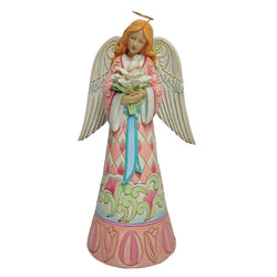 Easter Faith - Easter Angel with Lilies Dove  - Country N More Gifts
