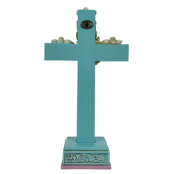 Cross with Lilies and Dove  - Country N More Gifts