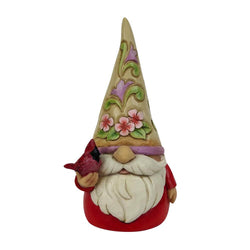 Redbird Beauty - Gnome with Cardinal  - Country N More Gifts