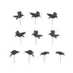FBA - Set of 10 Halloween Crows - Country N More Gifts