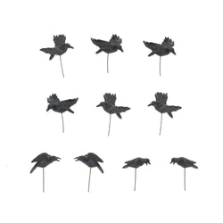 FBA - Set of 10 Halloween Crows - Country N More Gifts
