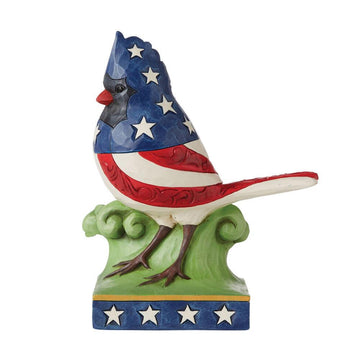 Wings of Freedom - Patriotic Cardinal  - Country N More Gifts