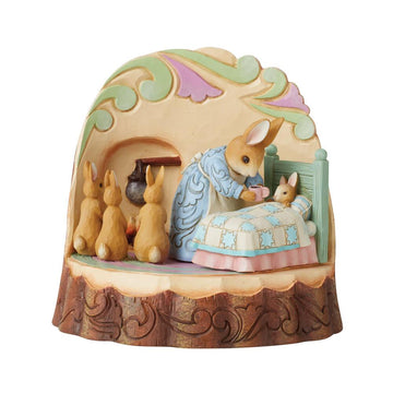 Mrs. Rabbit with Bunnies  - Country N More Gifts