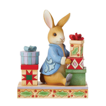 Peter Rabbit with Presents  - Country N More Gifts