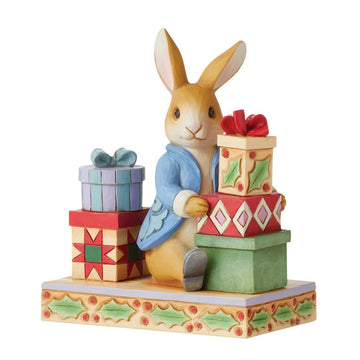 Peter Rabbit with Presents  - Country N More Gifts