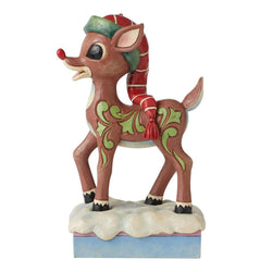 Rudolph in Hat  - Country N More Gifts