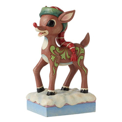 Rudolph in Hat  - Country N More Gifts