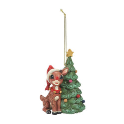 Rudolph with Christmas Tree  - Country N More Gifts