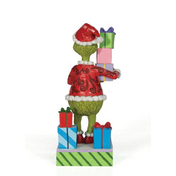 Grinch Holding Presents  - Country N More Gifts