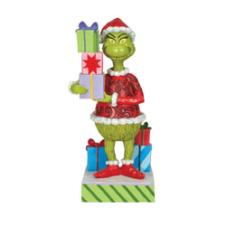 Grinch Holding Presents  - Country N More Gifts