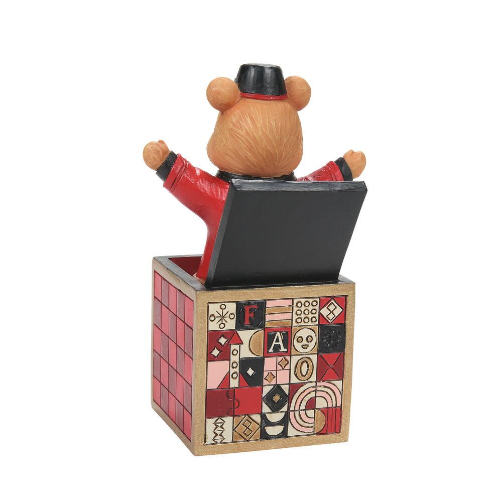 A Christmas surprise - Jack-in-the-Box Teddy Bear  - Country N More Gifts