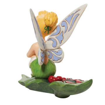 BOX DAMAGE - Tinkerbell Sitting on Holly - Country N More Gifts