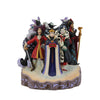 Jim Shore Disney Traditions “Mischief, Malice & Mayhem” Group of Villains  Figurine (6010880)