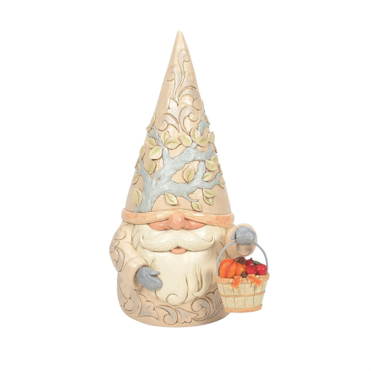 Gnome Statue with 4 Baskets - 16.5 Inches Tall  - Country N More Gifts