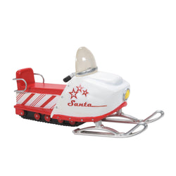 Candy Cane Snowmobile  - Country N More Gifts