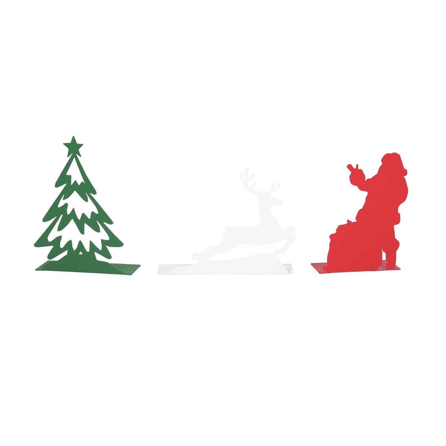 Holiday Silhouettes Set of 3  - Country N More Gifts