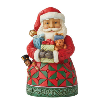 FBA - Granting Wishes - Pint Sized Santa with Gifts - Country N More Gifts