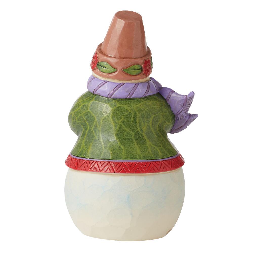 Merry Little Christmas - Pint Sized Snowman Poinsettia  - Country N More Gifts