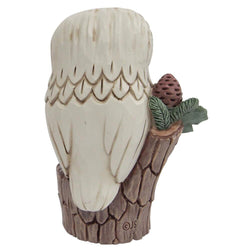 FBA - Woodland Owl on Tree Stump - Country N More Gifts