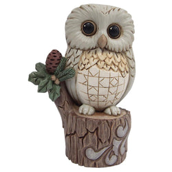 FBA - Woodland Owl on Tree Stump - Country N More Gifts