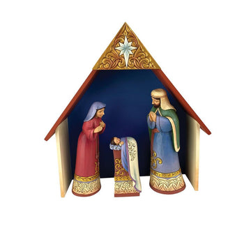 Blessings From Bethlehem - Nativity 4 Piece Set  - Country N More Gifts