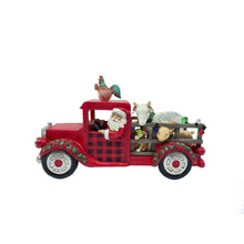 Country Christmas Cargo - Santa Driving Truck