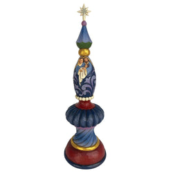 Holy Night of Promise - Holy Family Nativity Finial  - Country N More Gifts