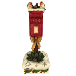 Merry Mail - European Robins on Postbox  - Country N More Gifts