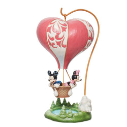 Love Takes Flight - Mickey & Minnie Heart-Air Ball  - Country N More Gifts