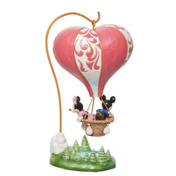 Love Takes Flight - Mickey & Minnie Heart-Air Ball  - Country N More Gifts