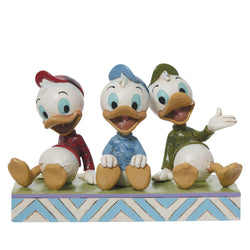 Terrific Trio - Duck Tales Huey Dewey & Louie Sitting  - Country N More Gifts