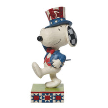 Marching With Glory - Patriotic Snoopy Marching