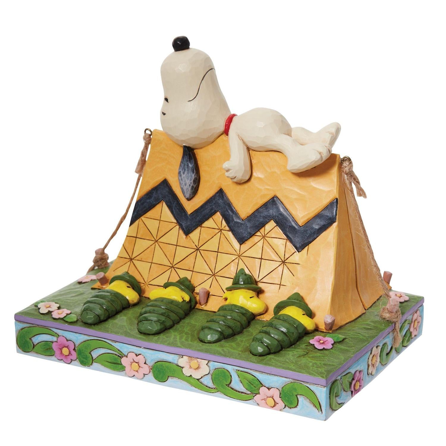 Restful Campers - Snoopy & Woodstock Camping  - Country N More Gifts