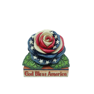 Mini Patriotic Rose  - Country N More Gifts