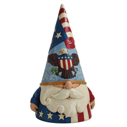 Gnome Of The Free - Patriotic Gnome  - Country N More Gifts