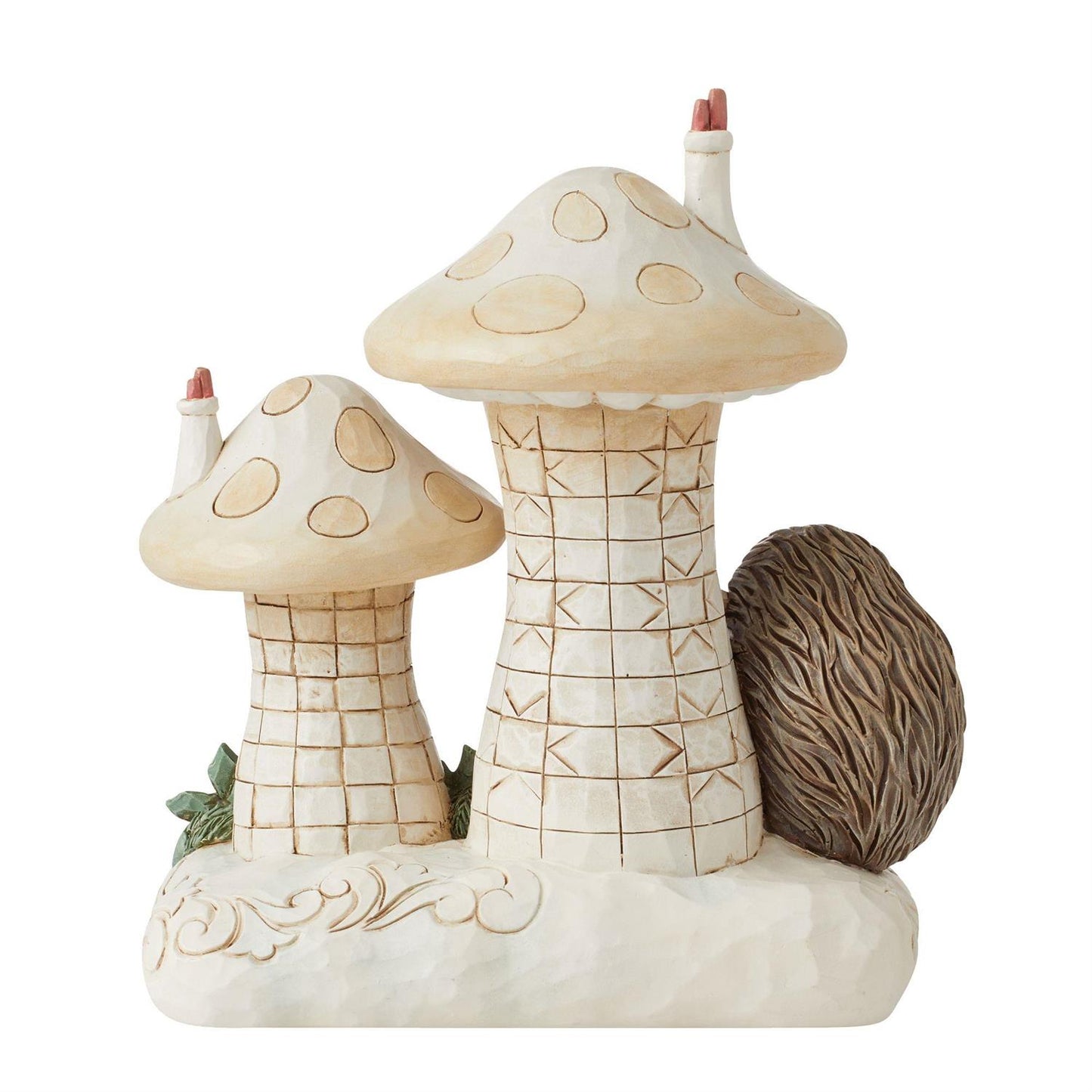 Holiday Wishes From Our Home To Yours - Lit Mushroom House  - Country N More Gifts