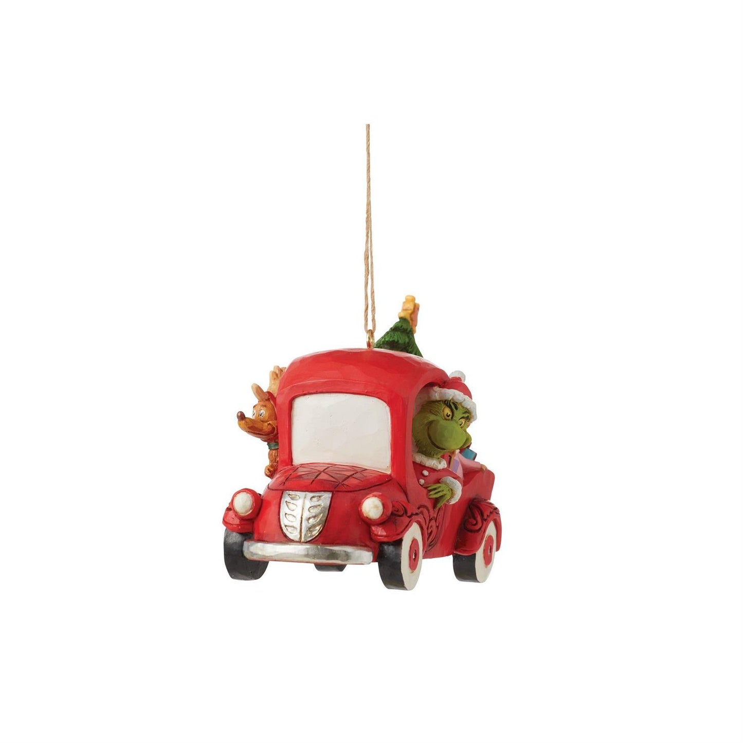 Grinch in Red Truck Ornament  - Country N More Gifts