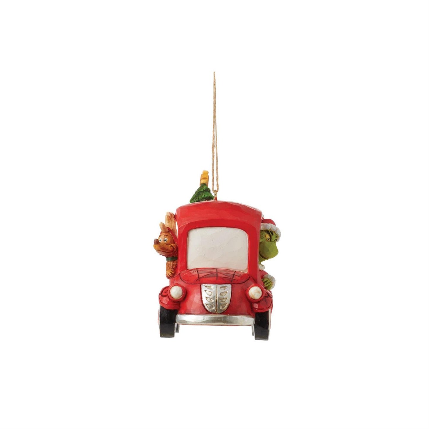 Grinch in Red Truck Ornament  - Country N More Gifts