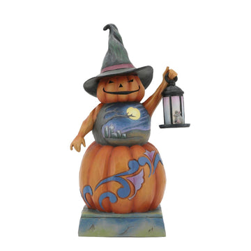 FBA - From Dusk till Dawn - Stacked Pumpkin Witch - Country N More Gifts